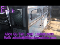 एकल पंक्ति 200BHP 5 गैलन जल भराव, स्थिर स्तर भरने वाले वाल्व के साथ