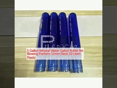 5 गैलन खनिज पानी गैलन बोतल पालतू जानवरों के लिए 55 मिमी गर्दन 20 लीटर प्लास्टिक
