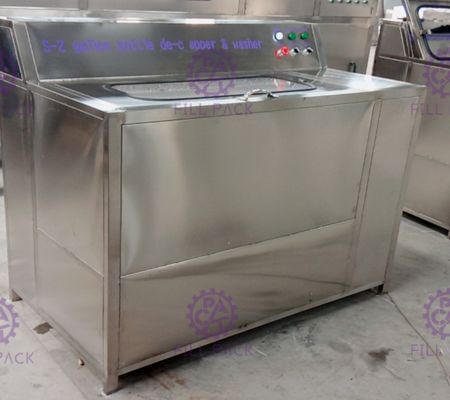 S-2 2 स्टेशन 5 गैलन बोतल गर्म क्षारीय पानी के साथ Rinser आपूर्तिकर्ता