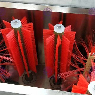 डबल स्टेशन के साथ 5 गैलन बैरल सेमी ऑटो डिकैपर ब्रश वॉशर मशीन आपूर्तिकर्ता