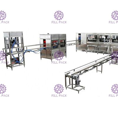 मैकेनिकल संचालित 600BPH 5 गैलन वॉटर बॉटलिंग मशीन आपूर्तिकर्ता