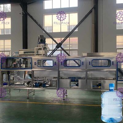 गर्म क्षारीय पानी धोने 200BPH गैलन भरने की मशीन आपूर्तिकर्ता