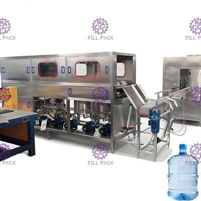 SUS 304 पाइप कनेक्शन 300 बीपीएच गैलन पानी संयंत्र आपूर्तिकर्ता