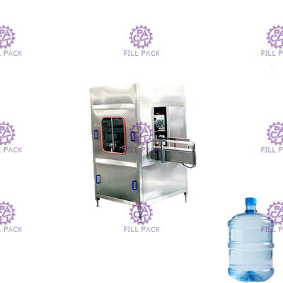 SUS 304 पाइप कनेक्शन 300 बीपीएच गैलन पानी संयंत्र आपूर्तिकर्ता