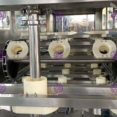 टच स्क्रीन 3 रोड 450BPH जार पानी भरने की मशीन आपूर्तिकर्ता