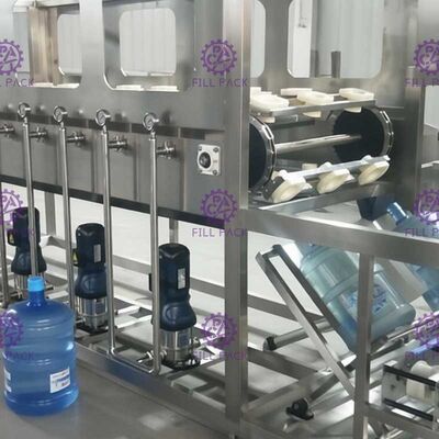 4600 * 2000 * 1800 मिमी एल टाइप 5 गैलन बोतल भरने की मशीन आपूर्तिकर्ता