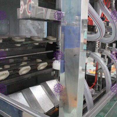 18.9 लीटर प्लास्टिक बोतल 600BPH गैलन फिलिंग लाइन आपूर्तिकर्ता