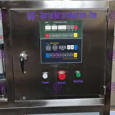 पूर्ण 100 बीपीएच बिग बैरल 18.9 एल गैलन फिलिंग मशीन पूर्ण स्वचालित आपूर्तिकर्ता