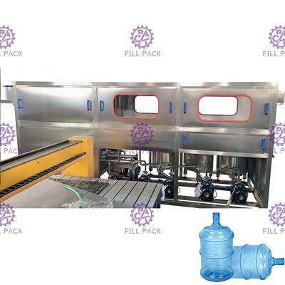 पीने के पानी के लिए 300 बीपीएच स्वचालित पीएलसी नियंत्रण 5 गैलन भरने की मशीन आपूर्तिकर्ता