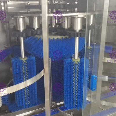 रोटरी 1800 * 1550 * 1750 मिमी 900BPH 5 गैलन बोतल वॉशर आपूर्तिकर्ता