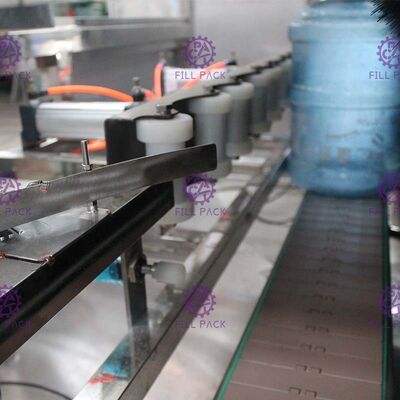 रैखिक प्रकार बाहरी 0.55kw 5 गैलन बोतल वॉशर आपूर्तिकर्ता