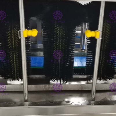 450BPH रैखिक 5 गैलन बाहरी बोतल वाशर आपूर्तिकर्ता