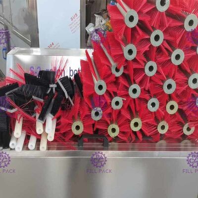 S-2 2 स्टेशन 5 गैलन बोतल गर्म क्षारीय पानी के साथ Rinser आपूर्तिकर्ता