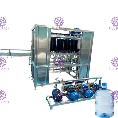 WSNCT-5 SUS304 20L स्वचालित बोतल सफाई मशीन 600BPH क्षमता आपूर्तिकर्ता