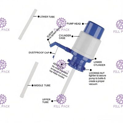 मैनुअल बाल्टी पानी पंप गैलन पानी संयंत्र उपभोग्य आपूर्तिकर्ता