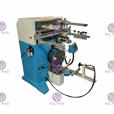 20l बोतल के लिए सेमीआटो रोटरी सिल्क स्क्रीन प्रिंटिंग बोतल लेबलर फोटोइलेक्ट्रिकिटी डिटेक्शन आपूर्तिकर्ता