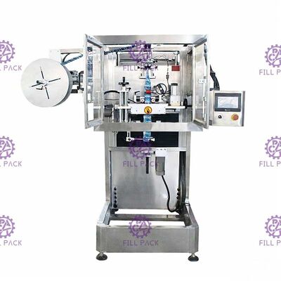 पैनासोनिक एसी मोटर नेक स्लीव राउंड बॉटल लैबेलर आपूर्तिकर्ता