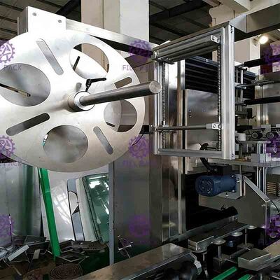 पैनासोनिक एसी मोटर नेक स्लीव राउंड बॉटल लैबेलर आपूर्तिकर्ता