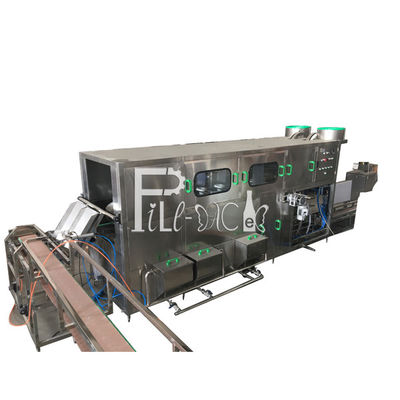 3400 * 1000 * 1750 SUS304 18.9L 300 BPH गैलन पानी संयंत्र आपूर्तिकर्ता