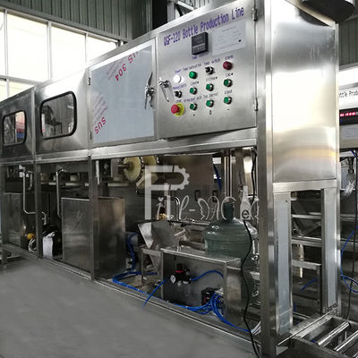 स्वच्छता 18.9L मोनोब्लॉक 120 बीपीएच गैलन फिलिंग लाइन आपूर्तिकर्ता