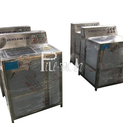 एक डिकैपिंग स्टेशन SS304 5 गैलन बोतल वॉशर आपूर्तिकर्ता