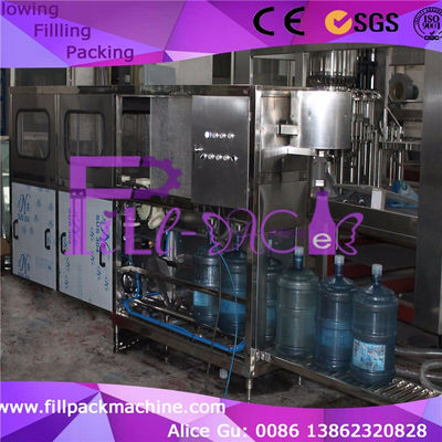 120bph PLC Sus304 5 गैलन वाटर बॉटलिंग उपकरण आपूर्तिकर्ता
