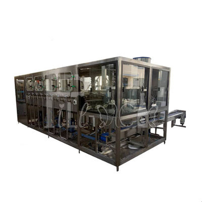 पीएलसी नियंत्रण के साथ 450bph स्वचालित 9.75kw 5 गैलन भरने की मशीन आपूर्तिकर्ता