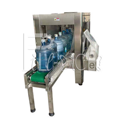 2.5kw स्वचालित 5 गैलन 2200bph पानी की बोतल पैकिंग मशीन: आपूर्तिकर्ता