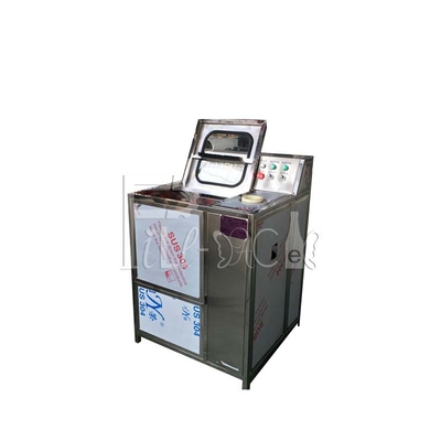 स्क्रैम बटन के साथ 120BPH सेमीआटो बैरल 5 गैलन बोतल वॉशर आपूर्तिकर्ता