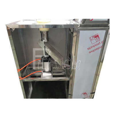 स्क्रैम बटन के साथ 120BPH सेमीआटो बैरल 5 गैलन बोतल वॉशर आपूर्तिकर्ता