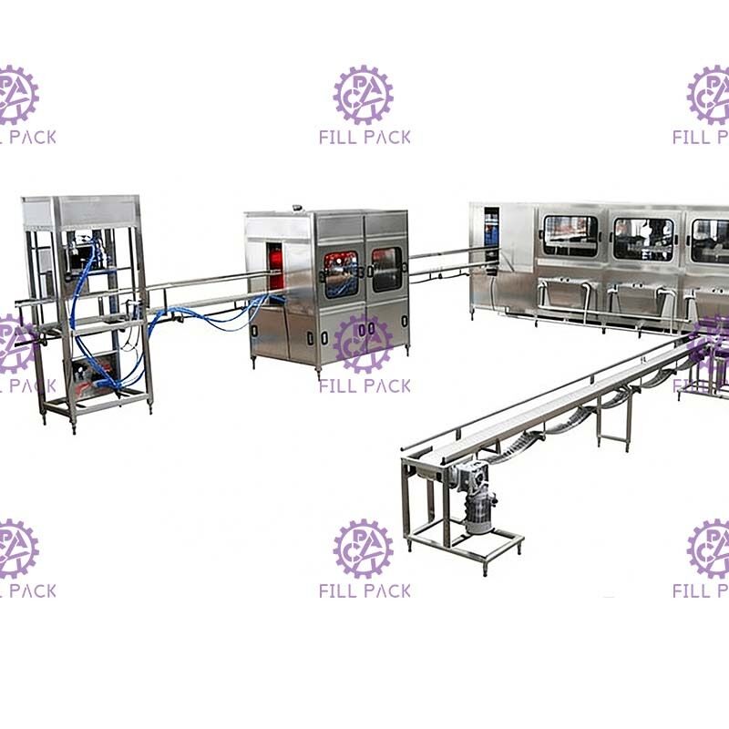 मैकेनिकल संचालित 600BPH 5 गैलन वॉटर बॉटलिंग मशीन आपूर्तिकर्ता