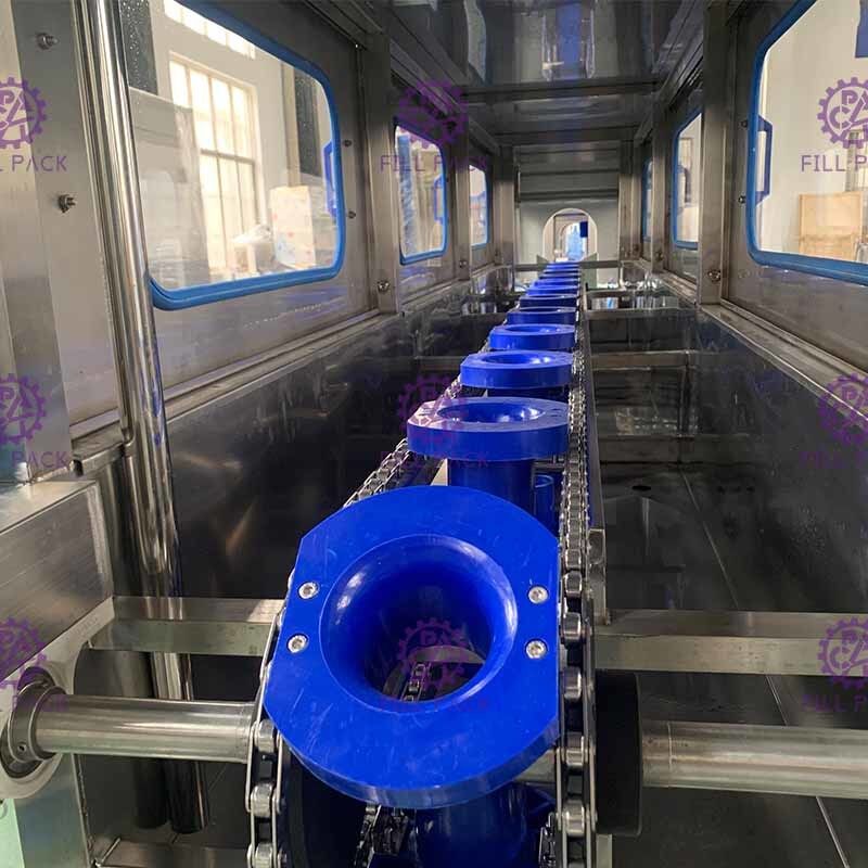 गर्म क्षारीय पानी धोने 200BPH गैलन भरने की मशीन आपूर्तिकर्ता