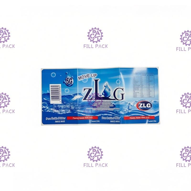 बोतल चिपकने वाला लेबल गैलन पानी संयंत्र उपभोग्य आपूर्तिकर्ता