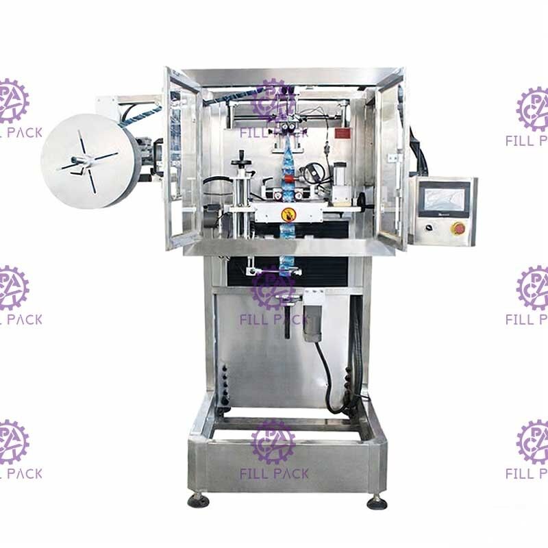 पैनासोनिक एसी मोटर नेक स्लीव राउंड बॉटल लैबेलर आपूर्तिकर्ता