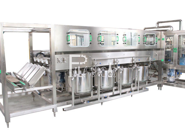 450 बोतलें प्रति घंटे 5 गैलन बोतल भरने की मशीन आपूर्तिकर्ता