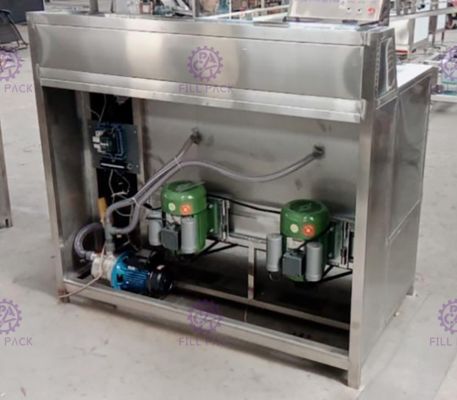 S-2 2 स्टेशन 5 गैलन बोतल गर्म क्षारीय पानी के साथ Rinser