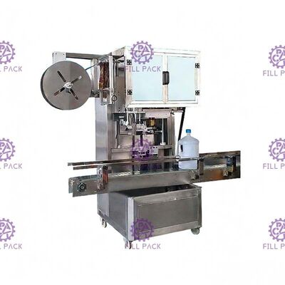 इलेक्ट्रिक वन हेड कैप स्लीव राउंड बॉटल लेबलर