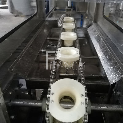 स्टेनलेस स्टील 304 120 BPH 5 गैलन भरने की मशीन